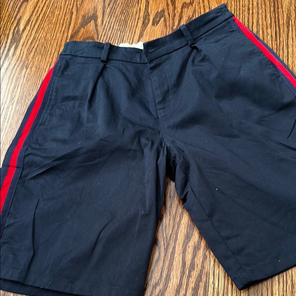 Gucci boys shorts navy and red accents size 10